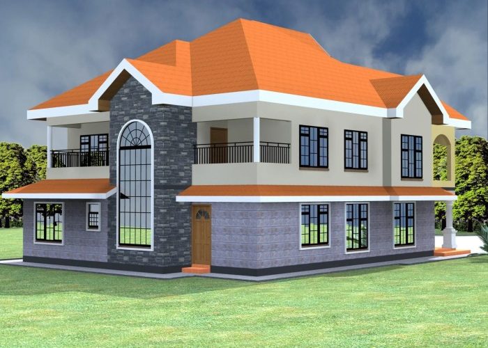 Simple 4 Bedroom House Design Plans & Ideas