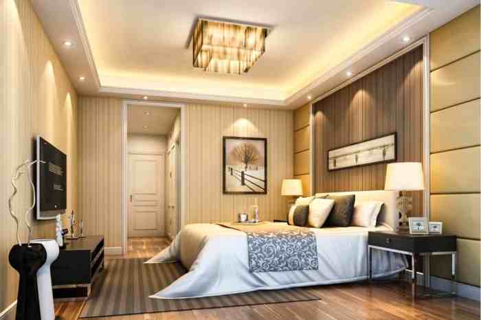 Ceiling painting design for bedroom