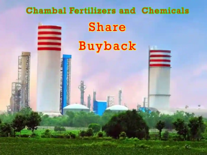 Chambal fertilizer stock price