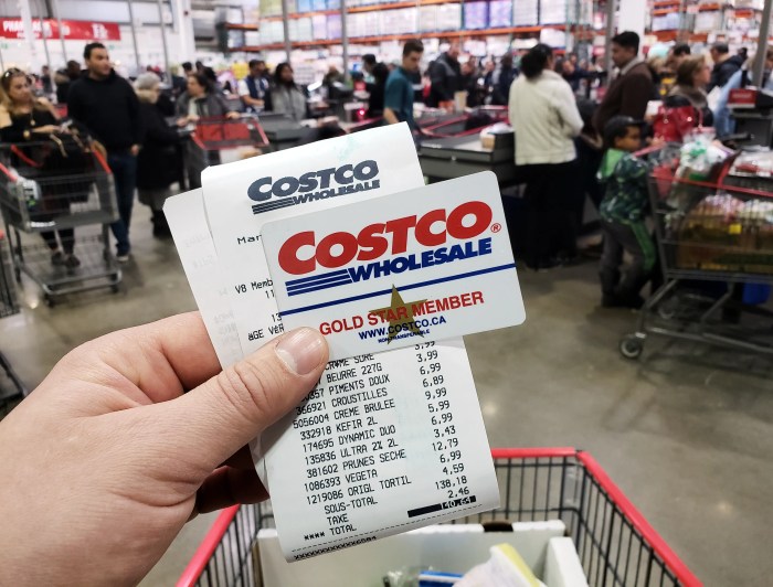 Costco stock today price