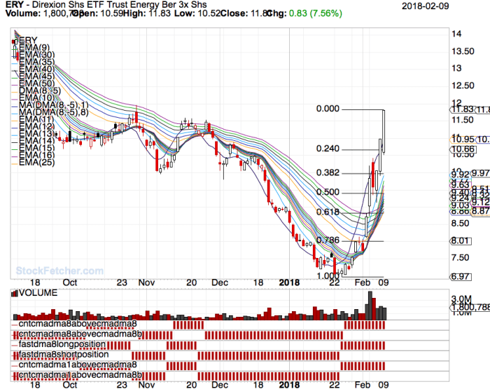 Ery stock price